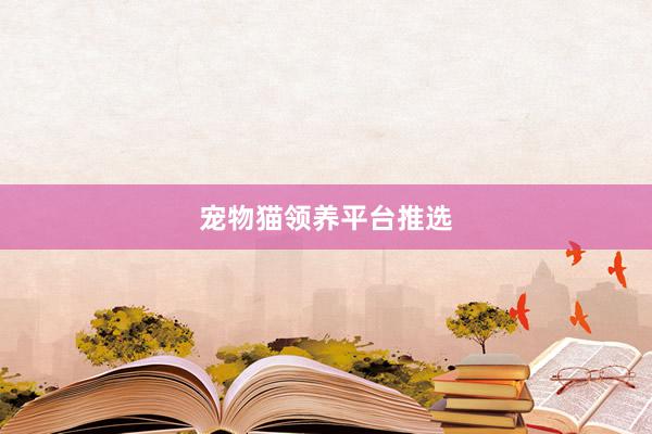 宠物猫领养平台推选